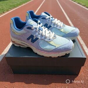 New Balance 2002R Classics Blue Unisex Running Shoes Size 10.5 Mens U2002RFA